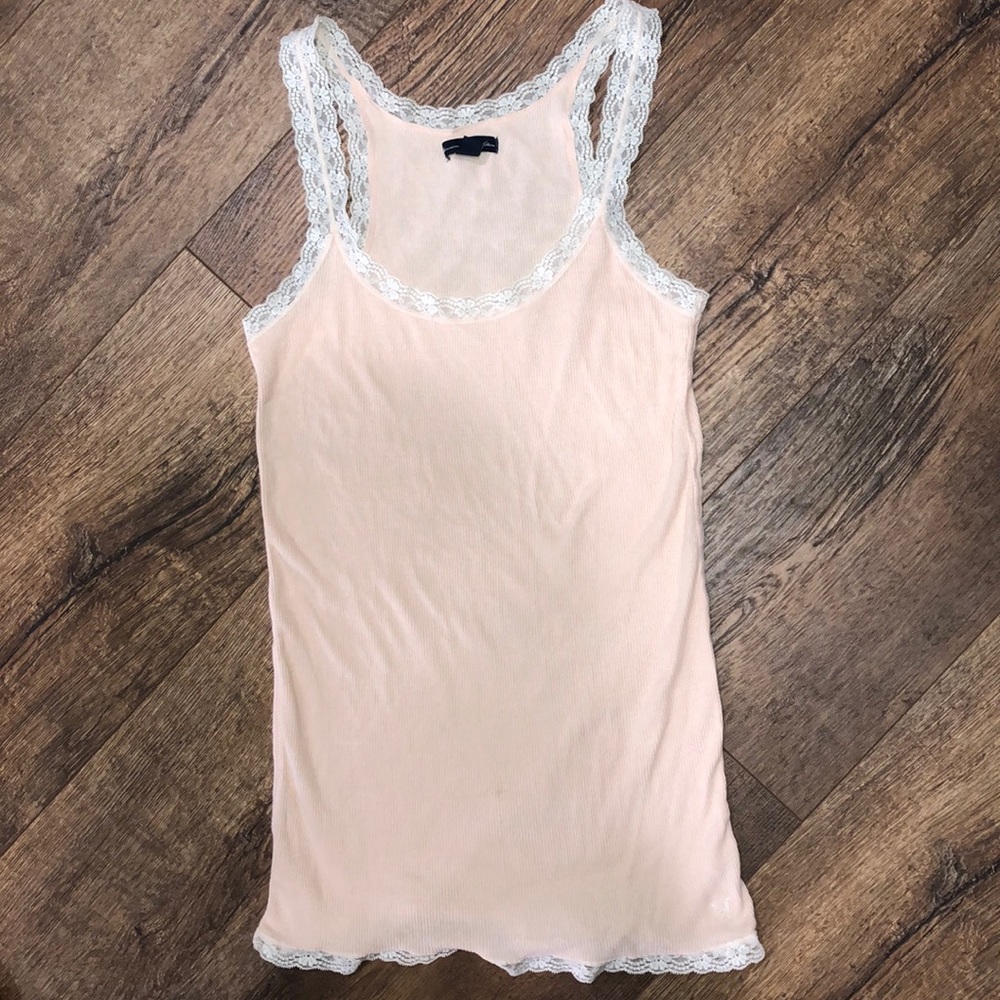 Lace tank top
